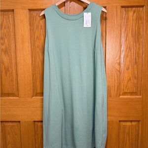 A New Day Sleeveless Green Dress XL